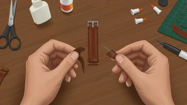 腕時計のベルトループが切れた！修理・交換方法